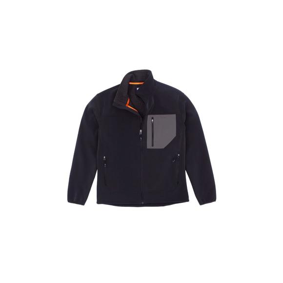 NEW PROPERLY TIED men's peak softshell jacket in pitch black - Picture 1 of 1